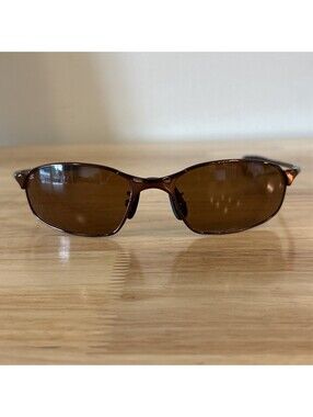 Vintage Serengeti Vedi 6821 Glossy Brown Sunglasses Italy